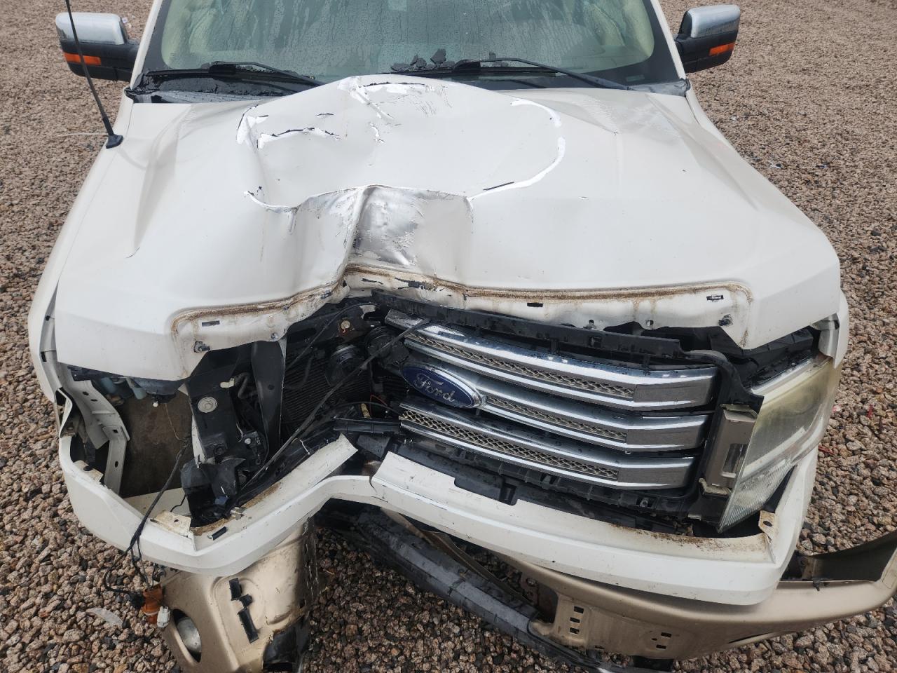 2013 Ford F150 Supercrew White vin: 1FTFW1ET4DKE65523