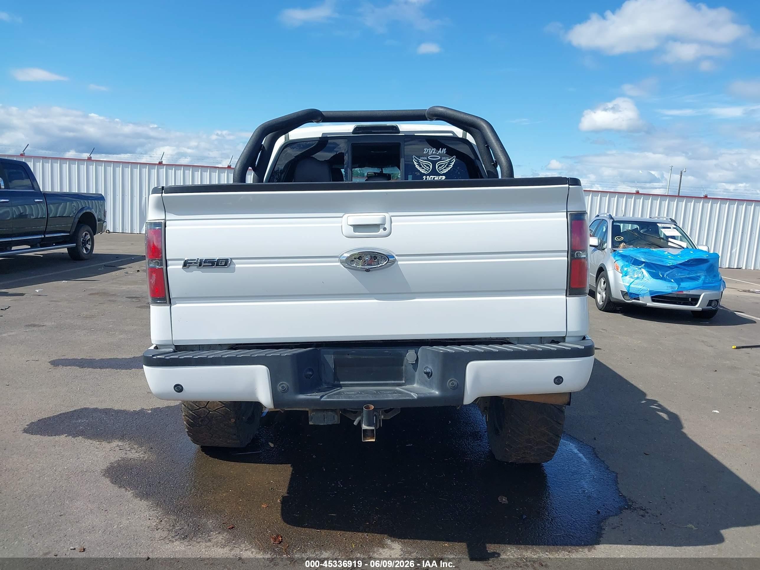 2013 Ford F-150 Fx4 White vin: 1FTFW1ET4DKF26546