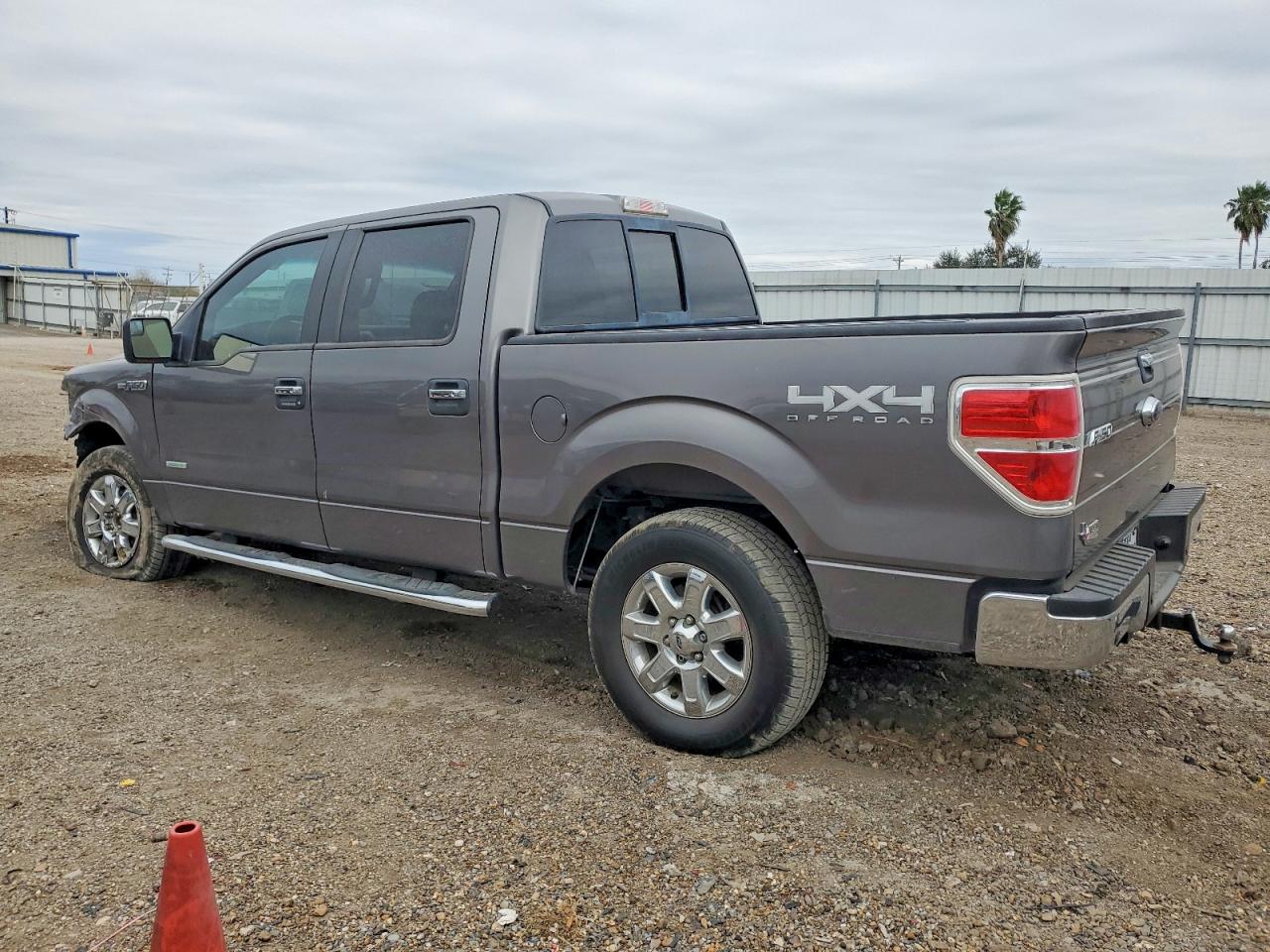 2013 Ford F150 Supercrew Gray vin: 1FTFW1ET4DKF70949