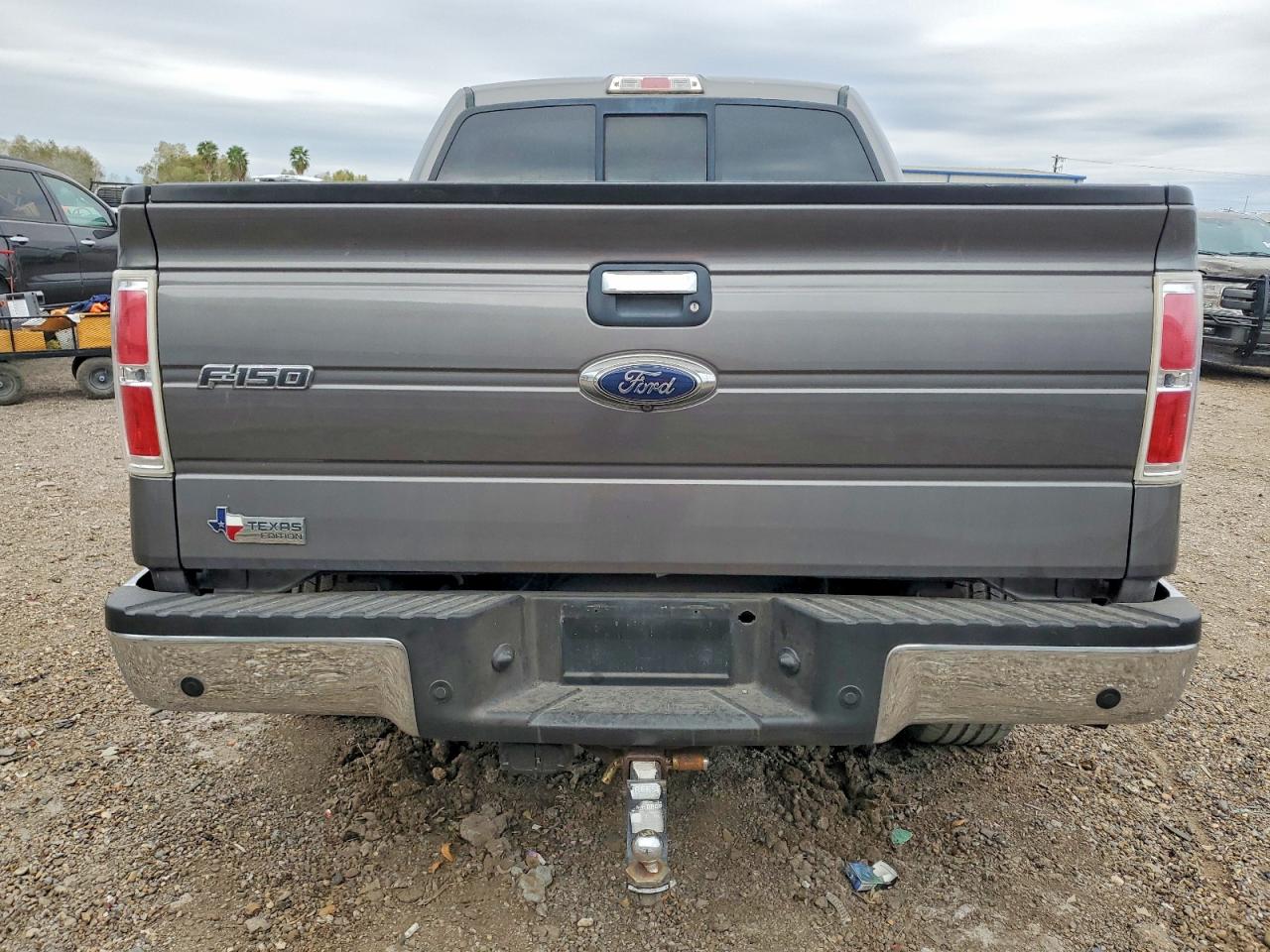 2013 Ford F150 Supercrew Gray vin: 1FTFW1ET4DKF70949