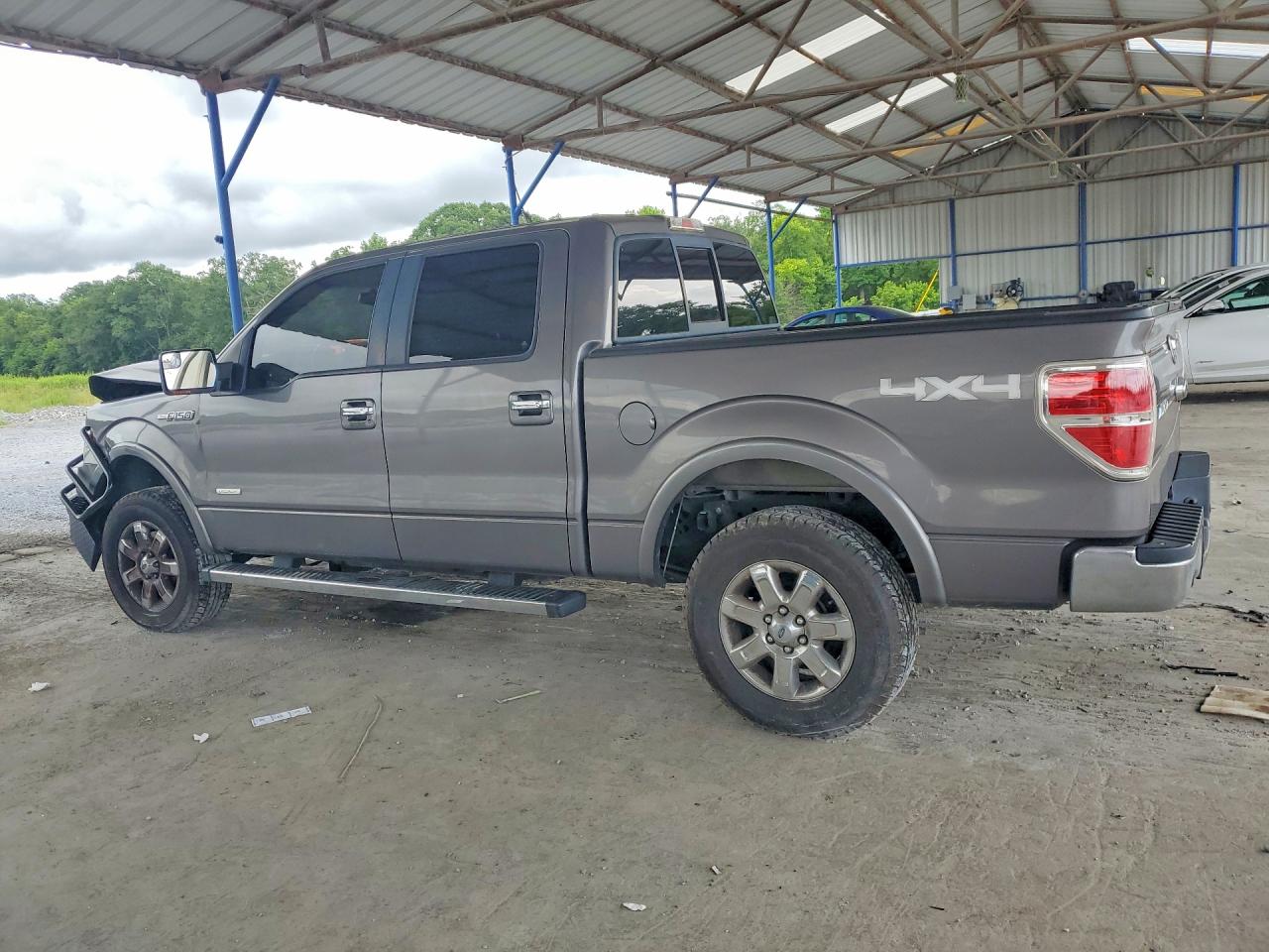 2013 Ford F150 Supercrew Gray vin: 1FTFW1ET4DKG23391