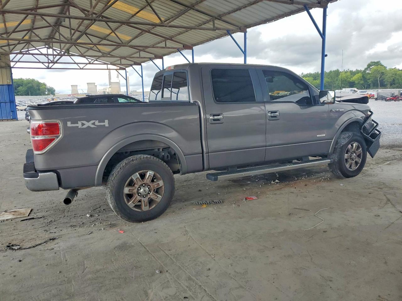 2013 Ford F150 Supercrew Gray vin: 1FTFW1ET4DKG23391