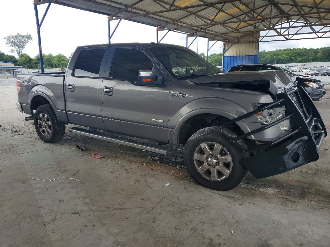2013 Ford F150 Supercrew Gray vin: 1FTFW1ET4DKG23391