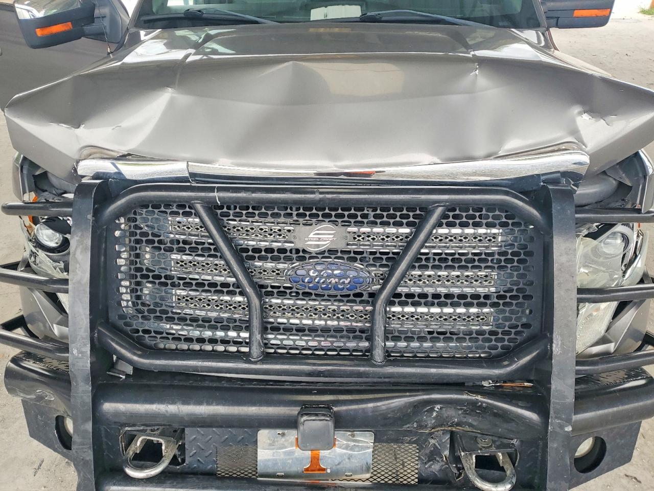 2013 Ford F150 Supercrew Gray vin: 1FTFW1ET4DKG23391