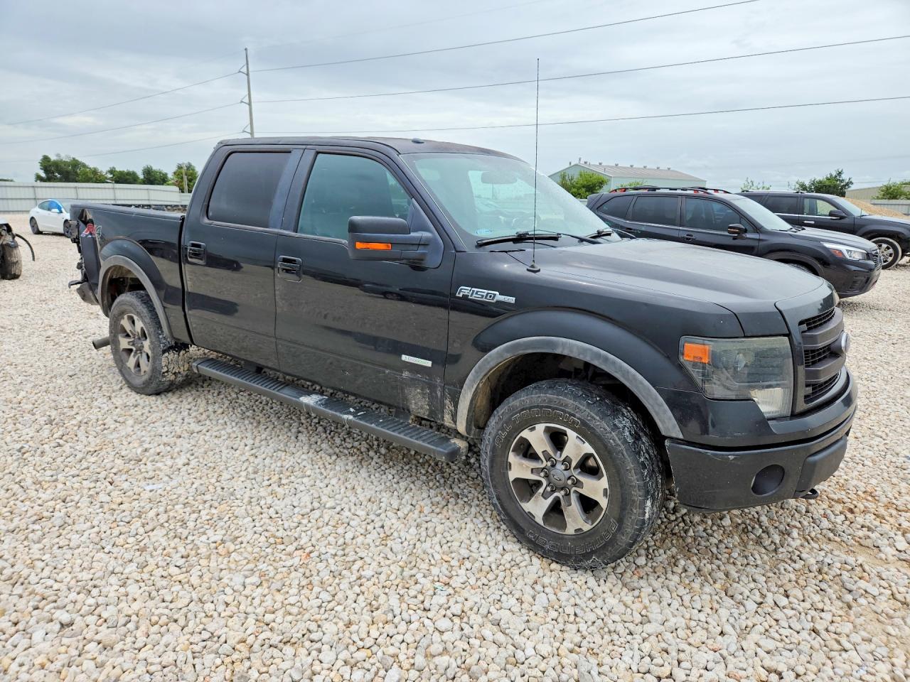 2013 Ford F150 Supercrew Black vin: 1FTFW1ET4DKG24816
