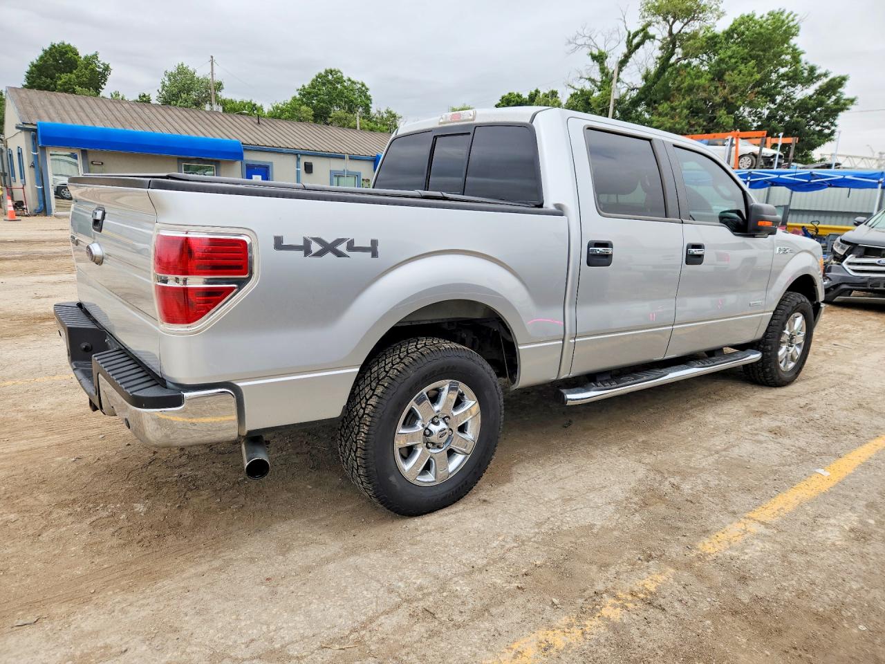 2014 Ford F150 Supercrew Silver vin: 1FTFW1ET4EFA14232