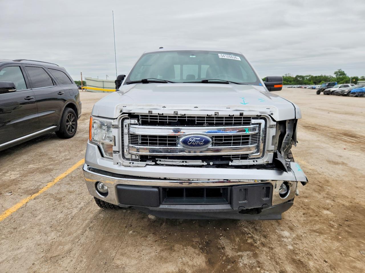 2014 Ford F150 Supercrew Silver vin: 1FTFW1ET4EFA14232