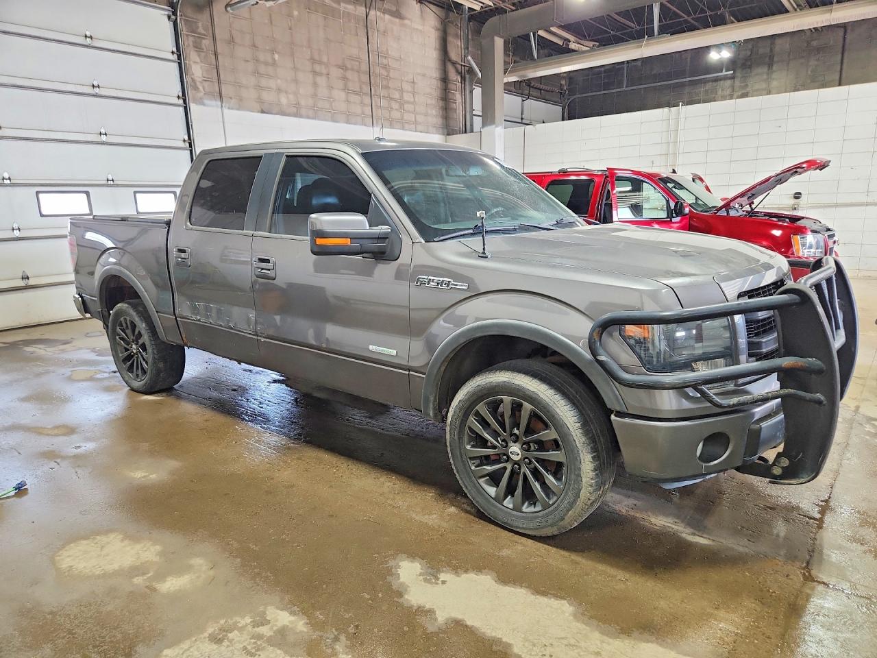 2014 Ford F150 Fx4 Supercrew 4wd Gray vin: 1FTFW1ET4EFA14487