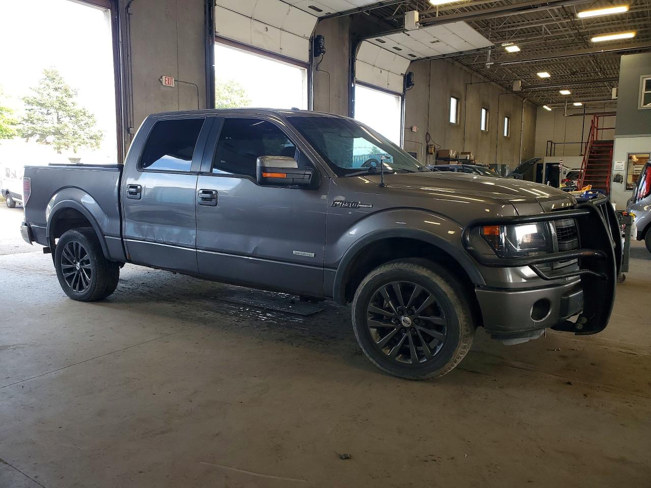 2014 Ford F150 Supercrew Gray vin: 1FTFW1ET4EFA14487