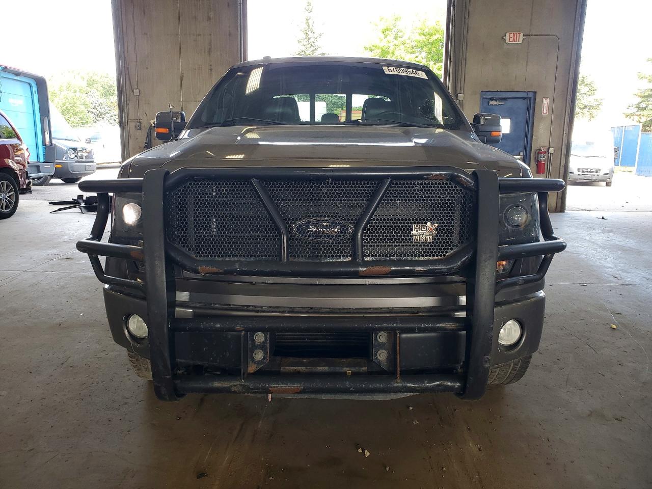 2014 Ford F150 Supercrew Gray vin: 1FTFW1ET4EFA14487