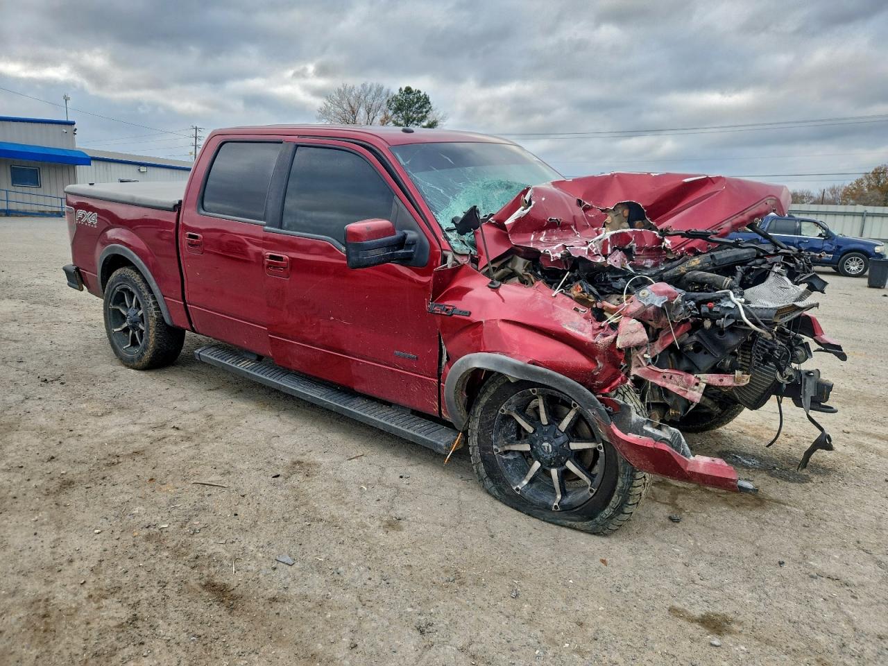 2014 Ford F150 Supercrew Red vin: 1FTFW1ET4EFA27871