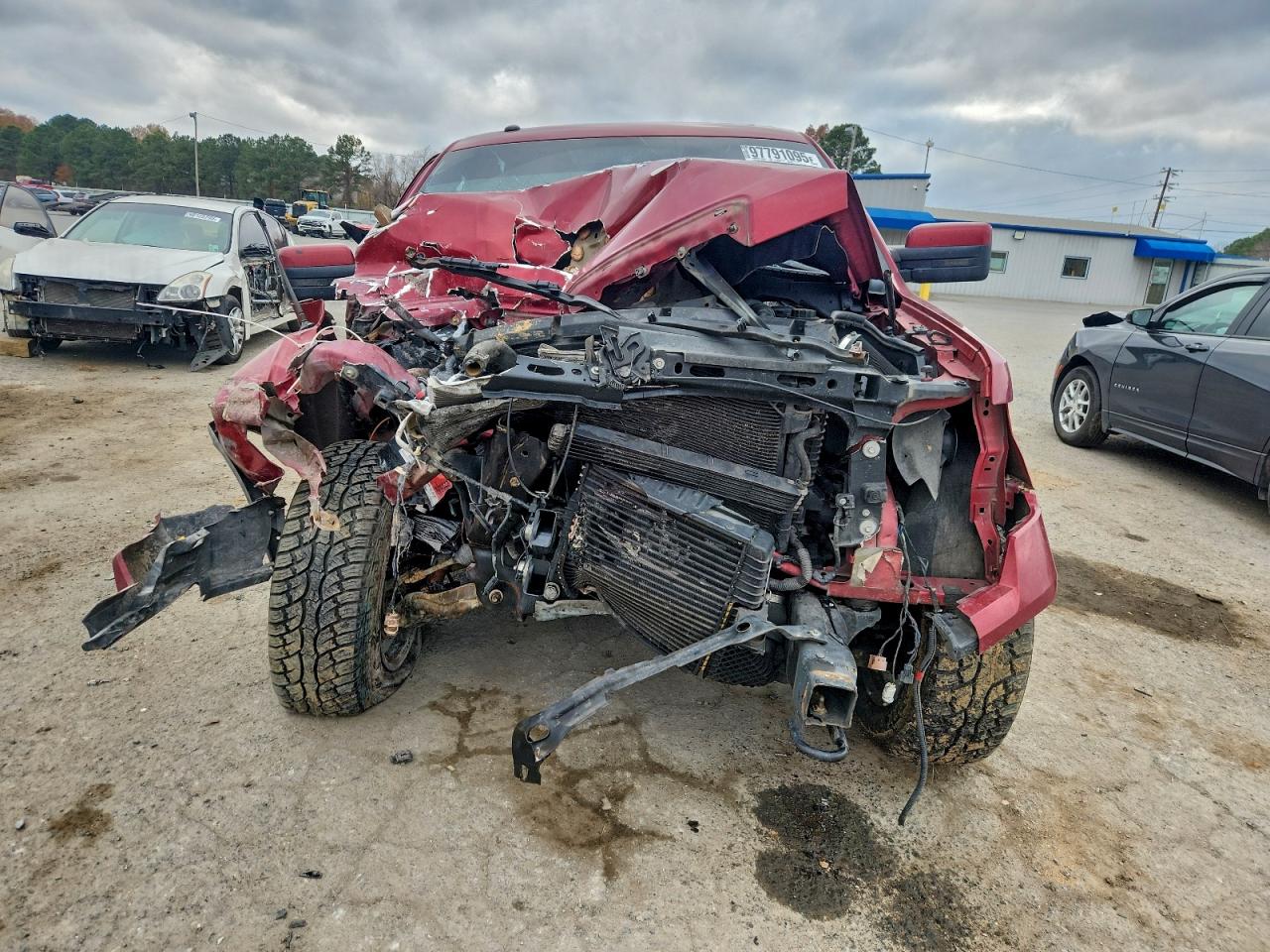 2014 Ford F150 Supercrew Red vin: 1FTFW1ET4EFA27871