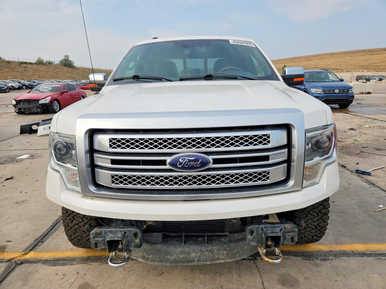 2014 Ford F150 Supercrew White vin: 1FTFW1ET4EFA29832