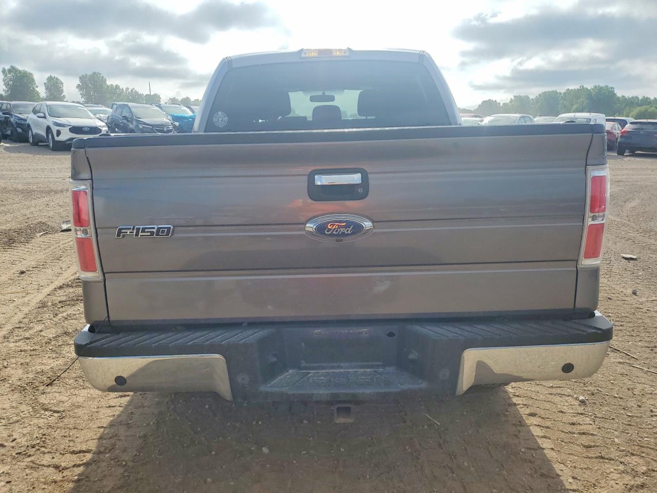 2014 Ford F150 Supercrew Gray vin: 1FTFW1ET4EFA39843
