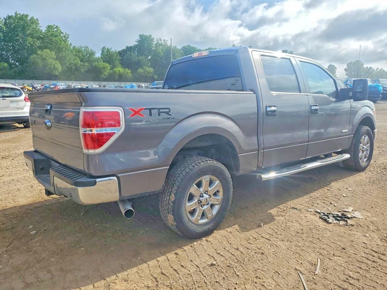 2014 Ford F150 Supercrew Gray vin: 1FTFW1ET4EFA39843
