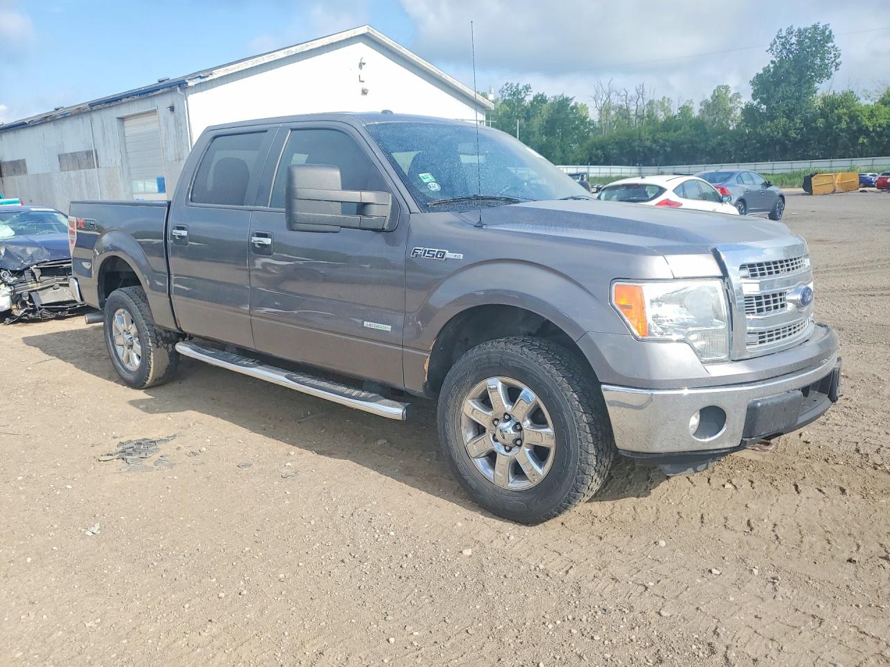 2014 Ford F150 Supercrew Gray vin: 1FTFW1ET4EFA39843