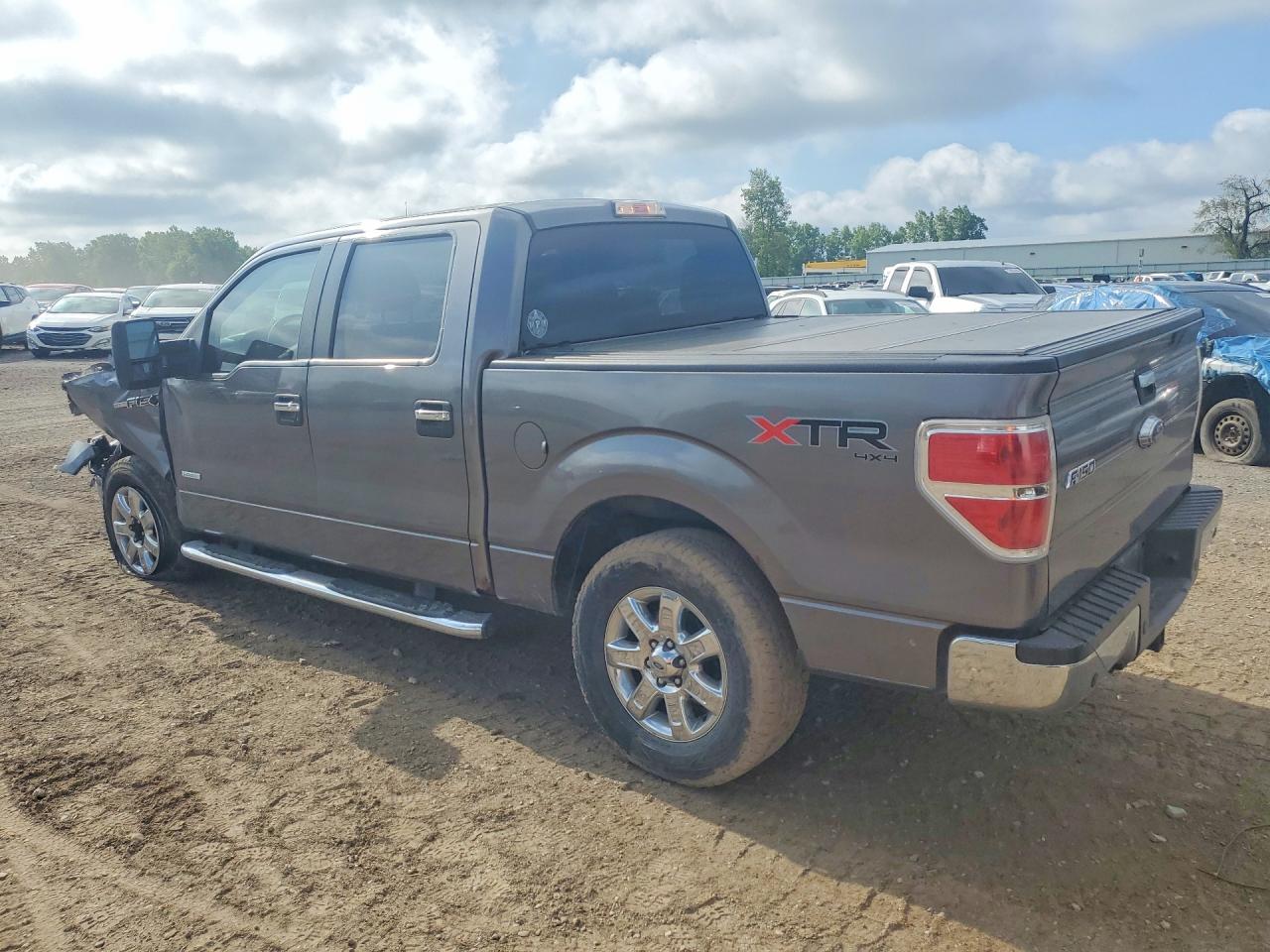 2014 Ford F150 Supercrew Gray vin: 1FTFW1ET4EFA39843
