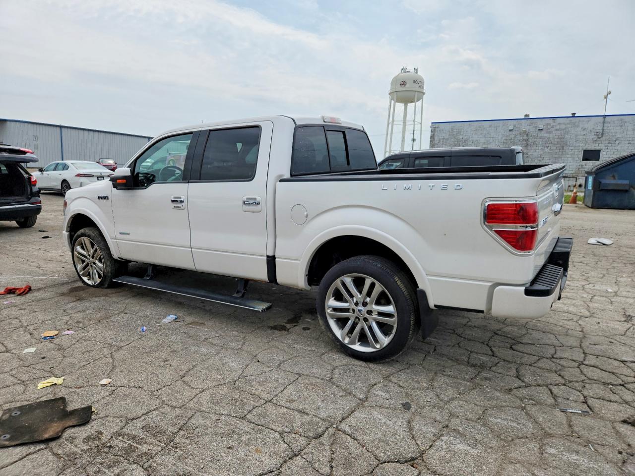 2014 Ford F150 Supercrew White vin: 1FTFW1ET4EFA61017