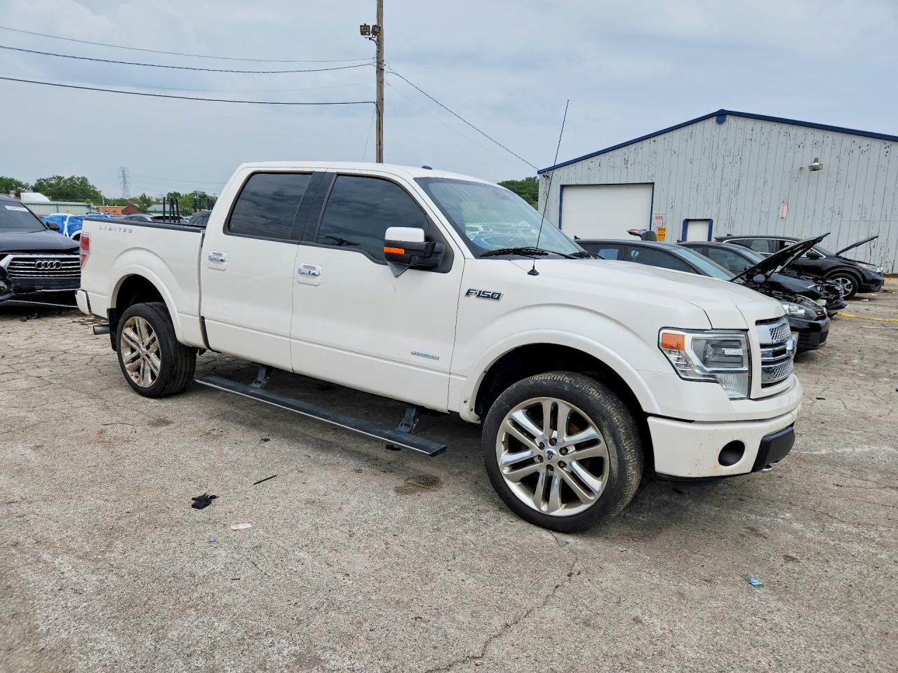2014 Ford F150 Supercrew White vin: 1FTFW1ET4EFA61017