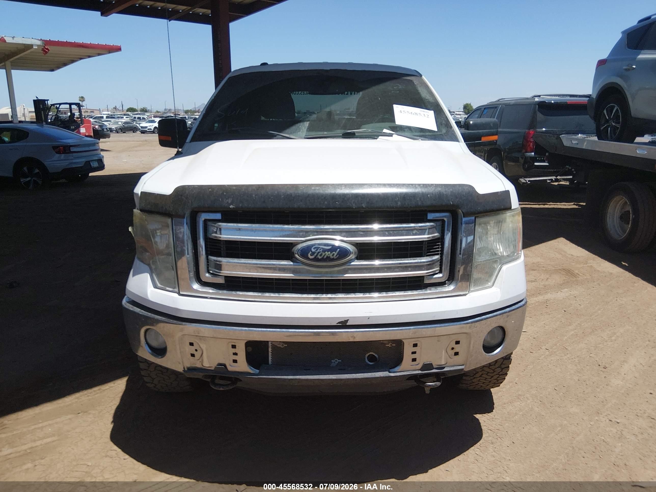 2014 Ford F-150 Fx4/king Ranch/lariat/limited/platinum/xl/xlt White vin: 1FTFW1ET4EFA63673