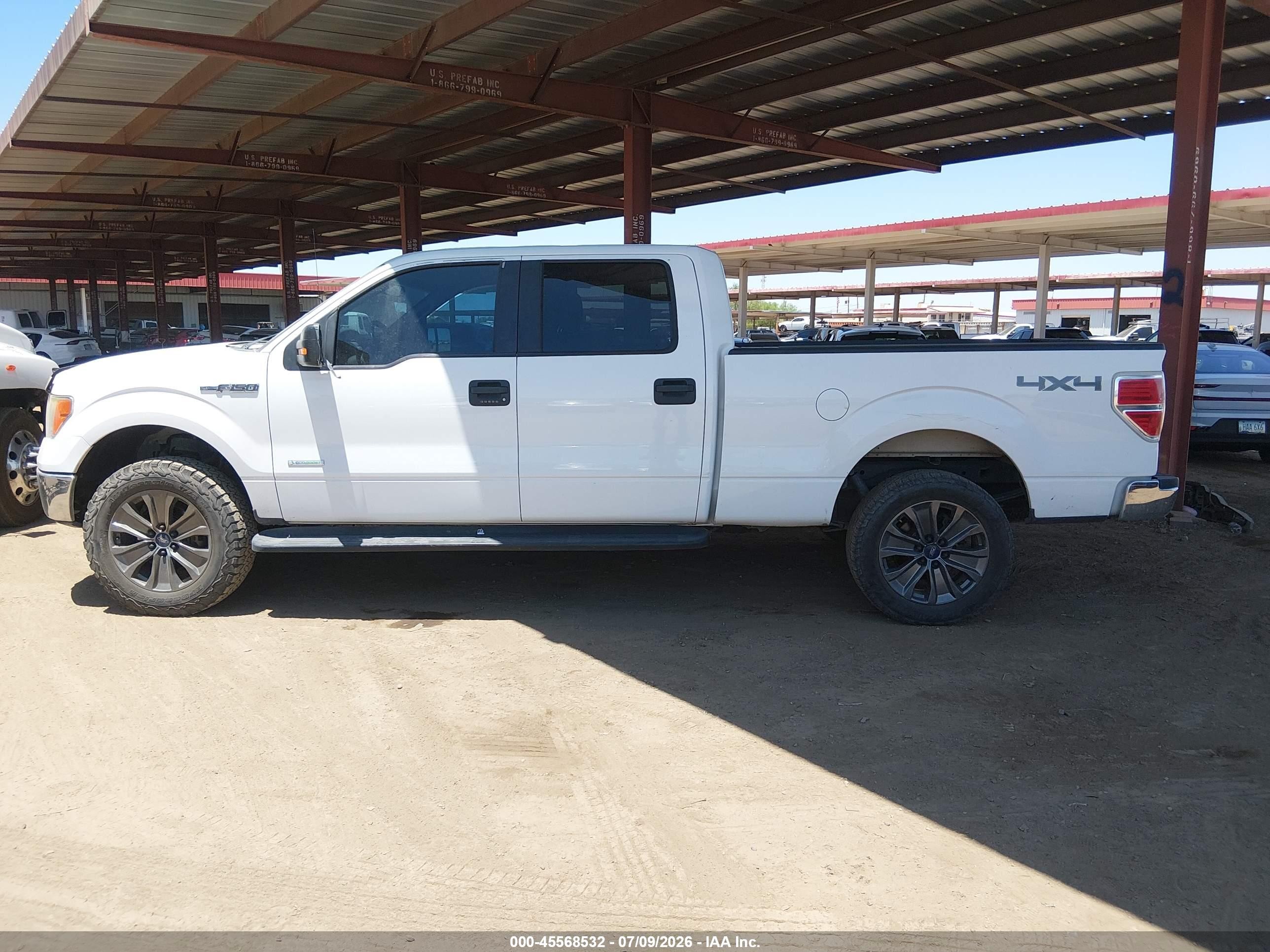 2014 Ford F-150 Fx4/king Ranch/lariat/limited/platinum/xl/xlt White vin: 1FTFW1ET4EFA63673