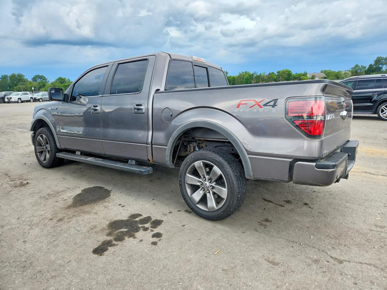 2014 Ford F150 Supercrew Gray vin: 1FTFW1ET4EFA74561