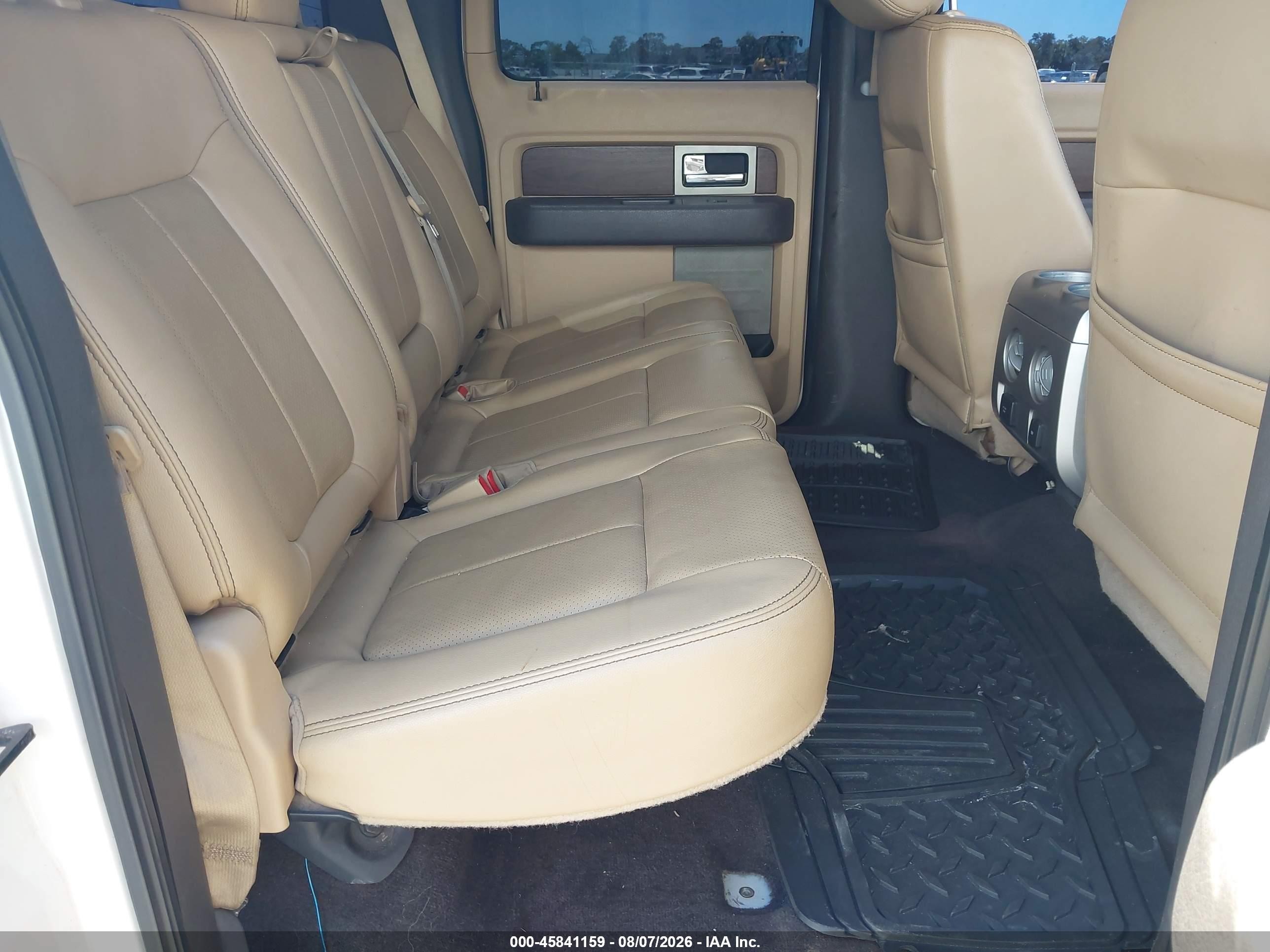 2014 Ford F-150 Lariat White vin: 1FTFW1ET4EFB07445