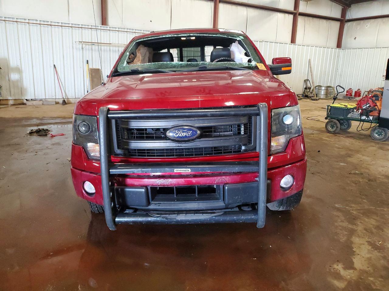 2014 Ford F150 Supercrew Burgundy vin: 1FTFW1ET4EFB09079