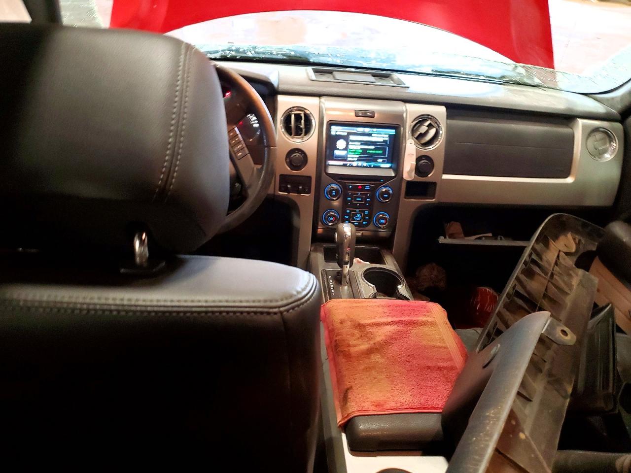 2014 Ford F150 Supercrew Burgundy vin: 1FTFW1ET4EFB09079