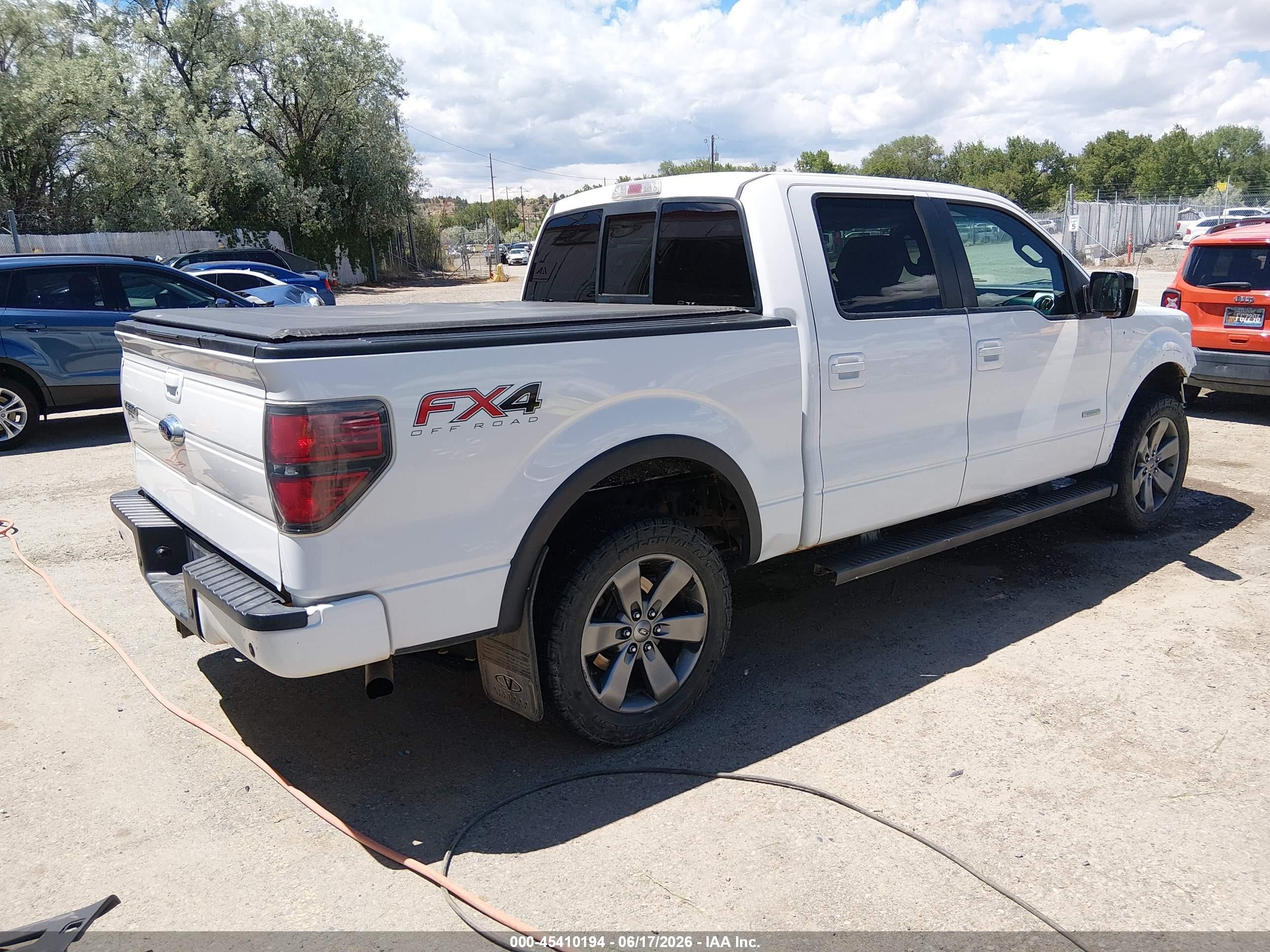 2014 Ford F-150 Fx4 Белый vin: 1FTFW1ET4EFB51333