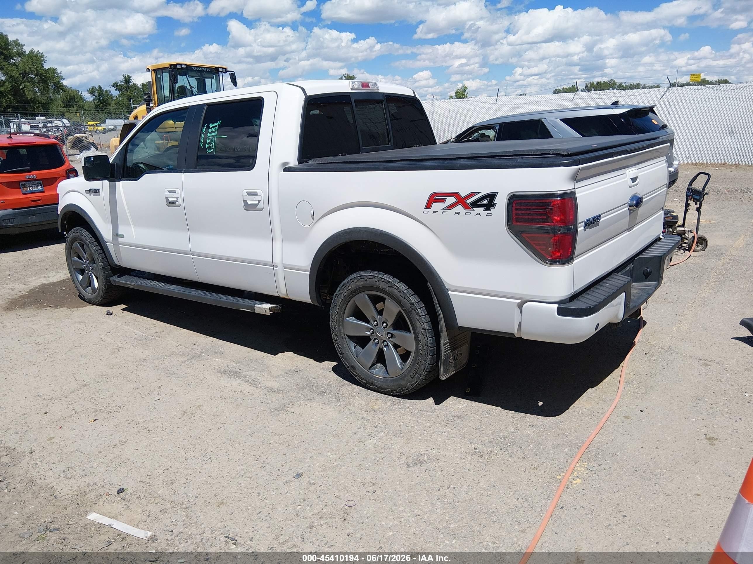 2014 Ford F-150 Fx4 Белый vin: 1FTFW1ET4EFB51333