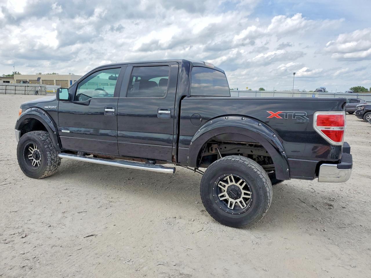 2014 Ford F150 Supercrew Black vin: 1FTFW1ET4EFB51588