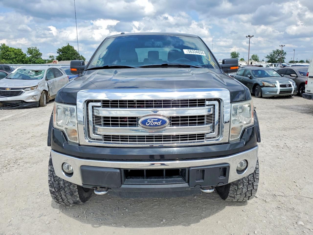 2014 Ford F150 Supercrew Black vin: 1FTFW1ET4EFB51588