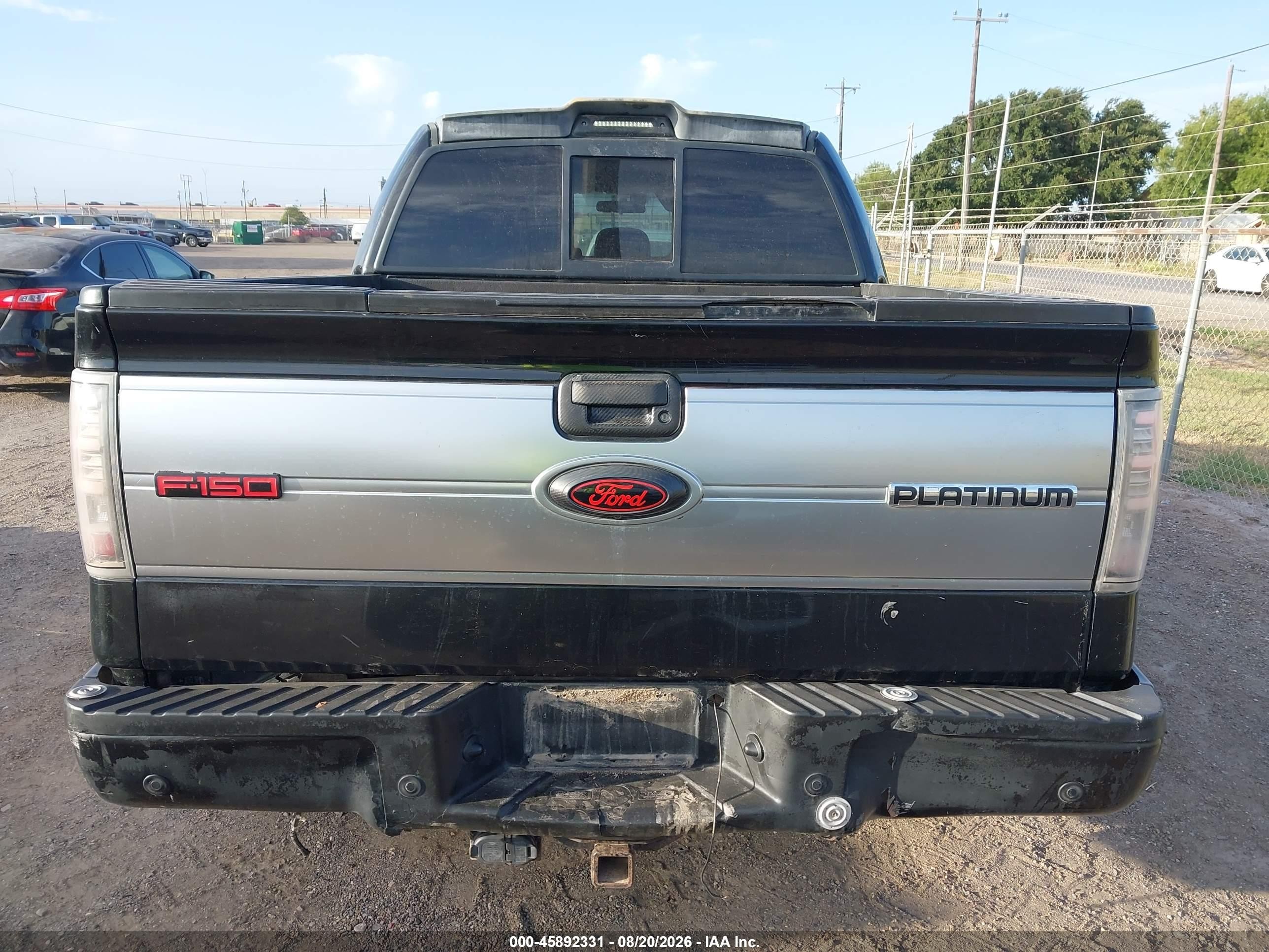 2014 Ford F-150 Fx4/king Ranch/lariat/limited/platinum/xl/xlt Черный vin: 1FTFW1ET4EFB98457
