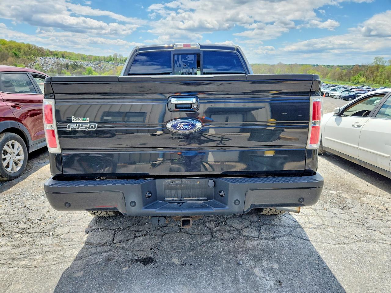 2014 Ford F150 Supercrew Black vin: 1FTFW1ET4EFC24099
