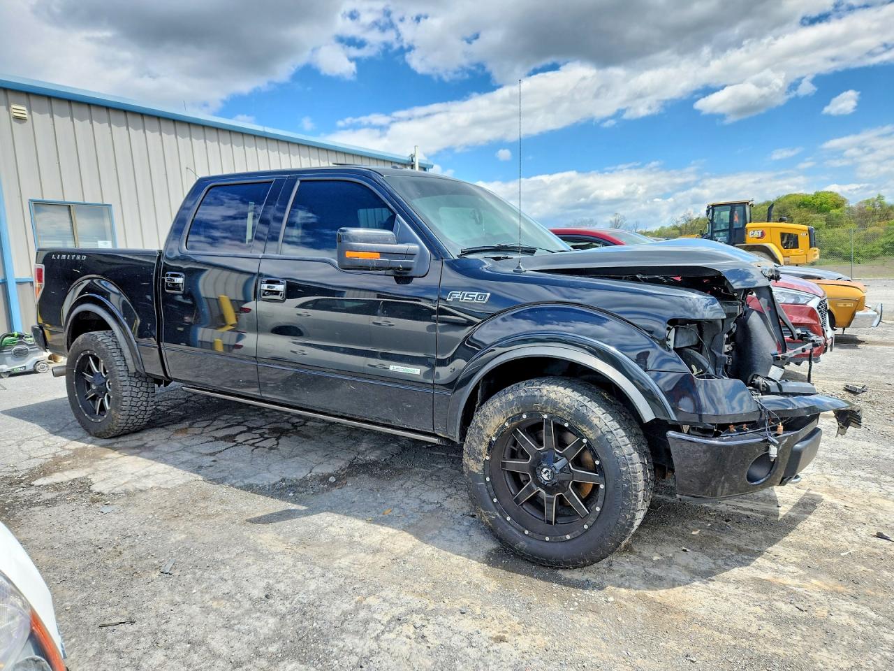 2014 Ford F150 Supercrew Black vin: 1FTFW1ET4EFC24099