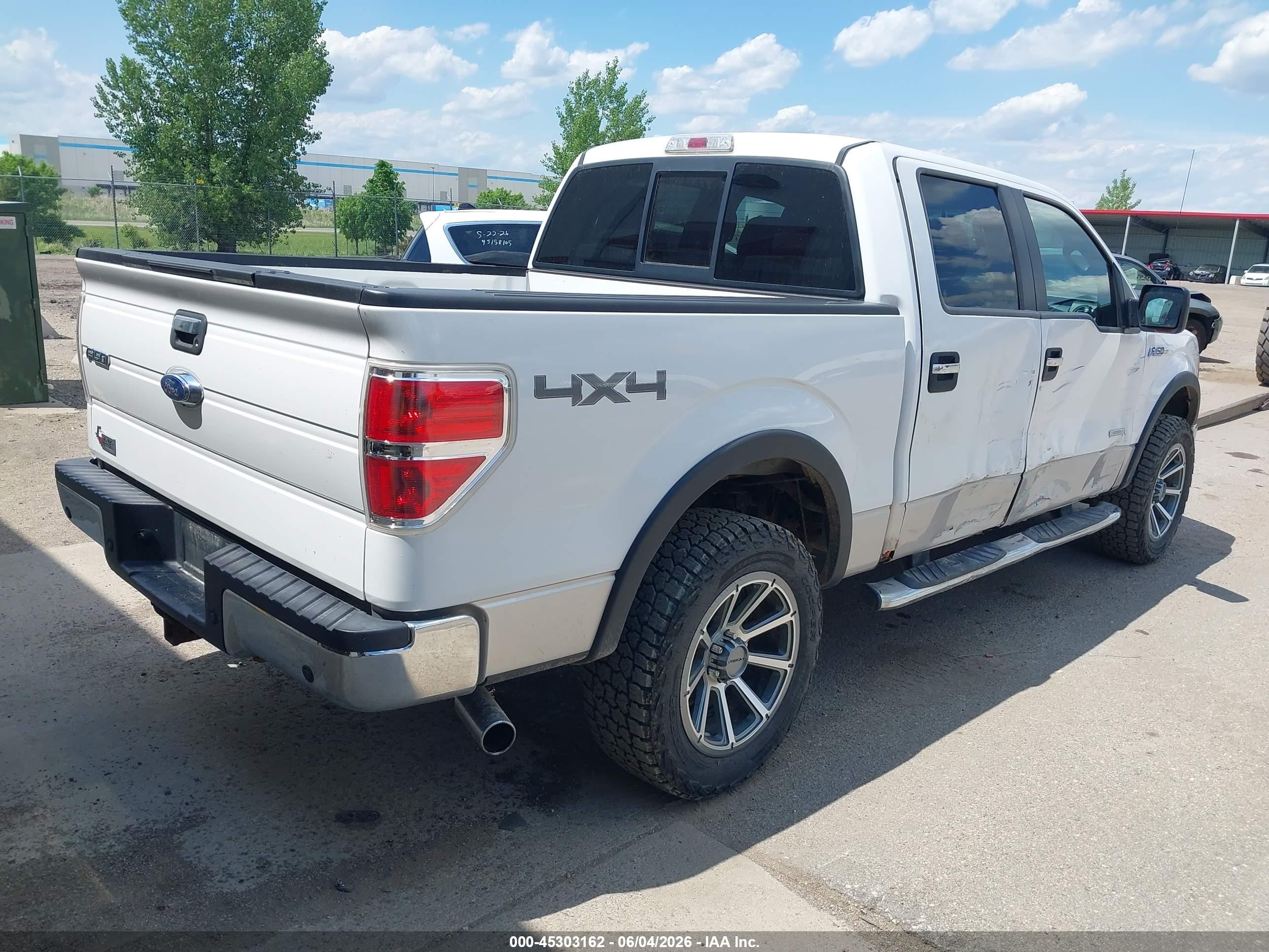 2014 Ford F-150 Xlt White vin: 1FTFW1ET4EKD38479