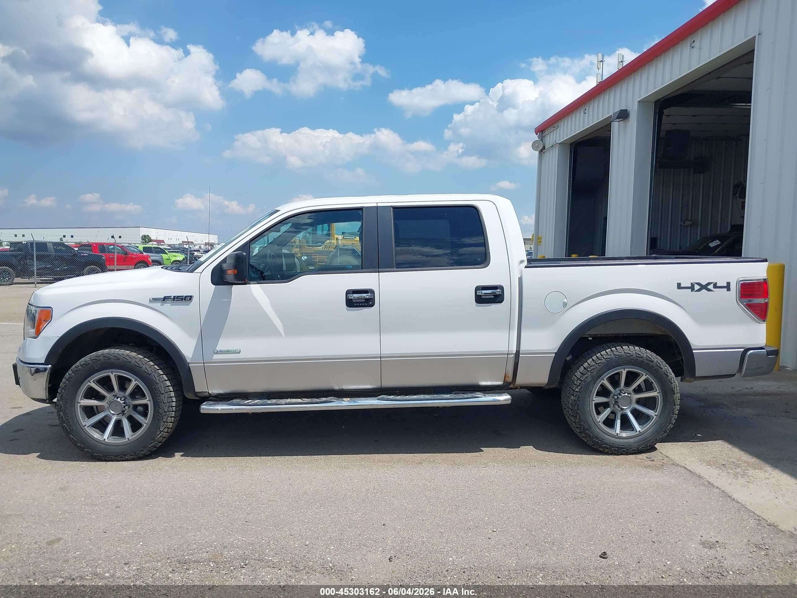 2014 Ford F-150 Xlt White vin: 1FTFW1ET4EKD38479