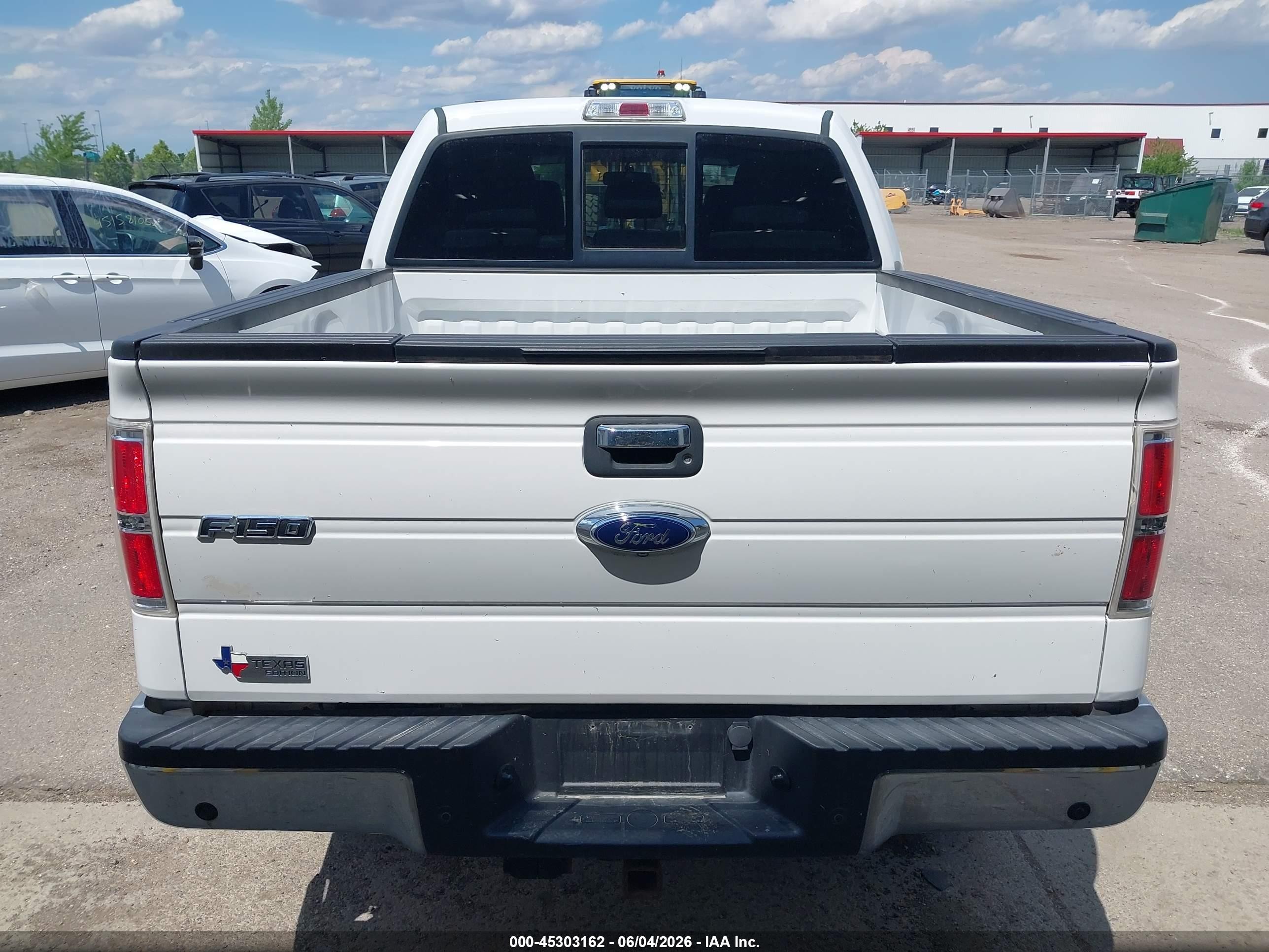 2014 Ford F-150 Xlt White vin: 1FTFW1ET4EKD38479