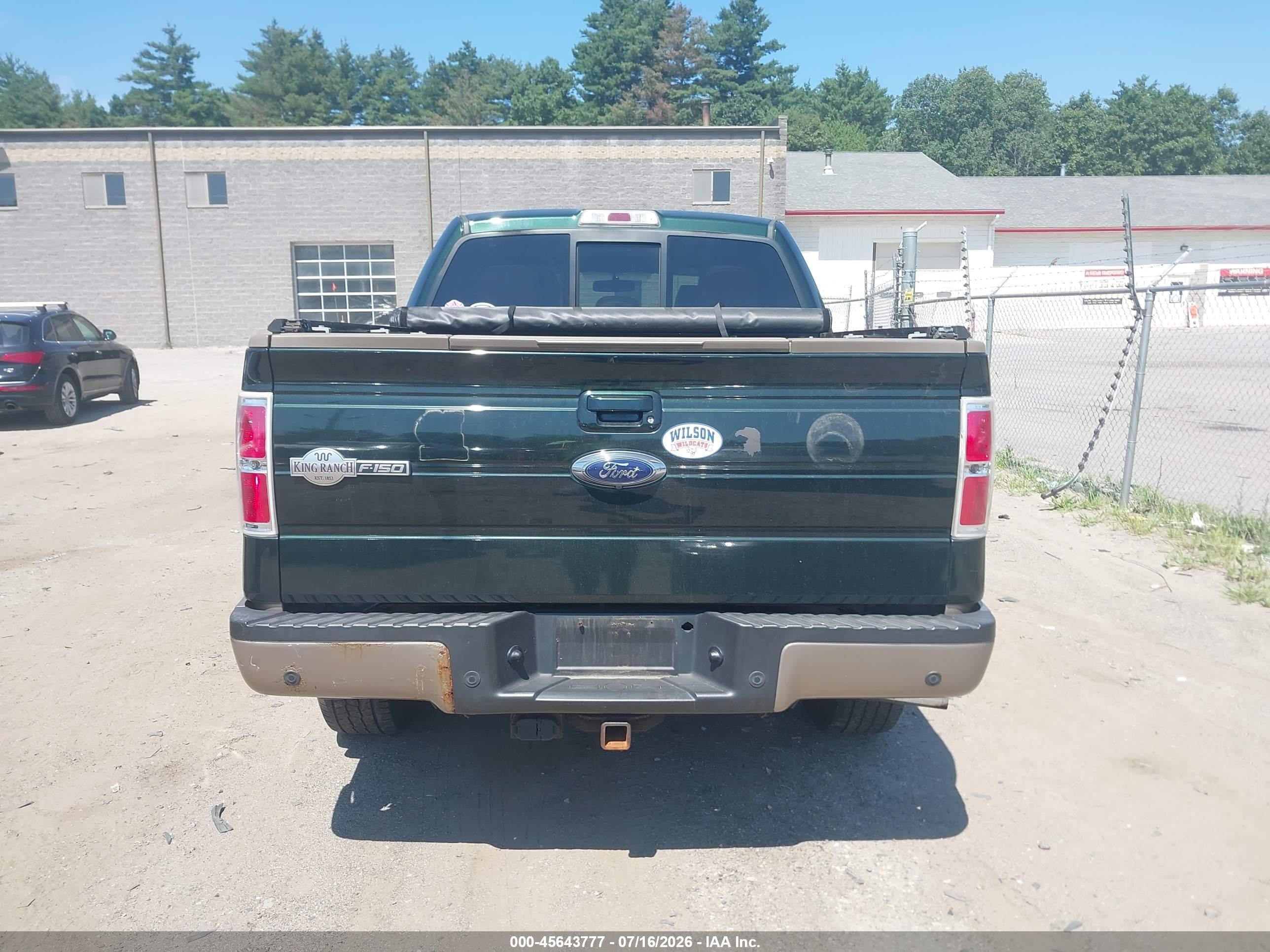 2014 Ford F-150 King Ranch Зеленый vin: 1FTFW1ET4EKD71868
