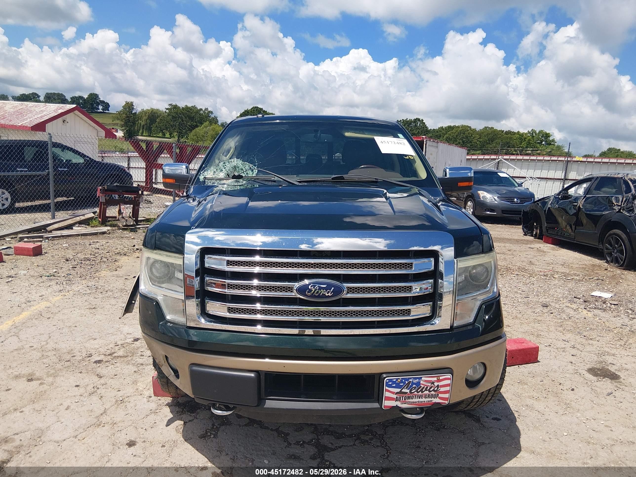 2014 Ford F-150 King Ranch Green vin: 1FTFW1ET4EKD89187