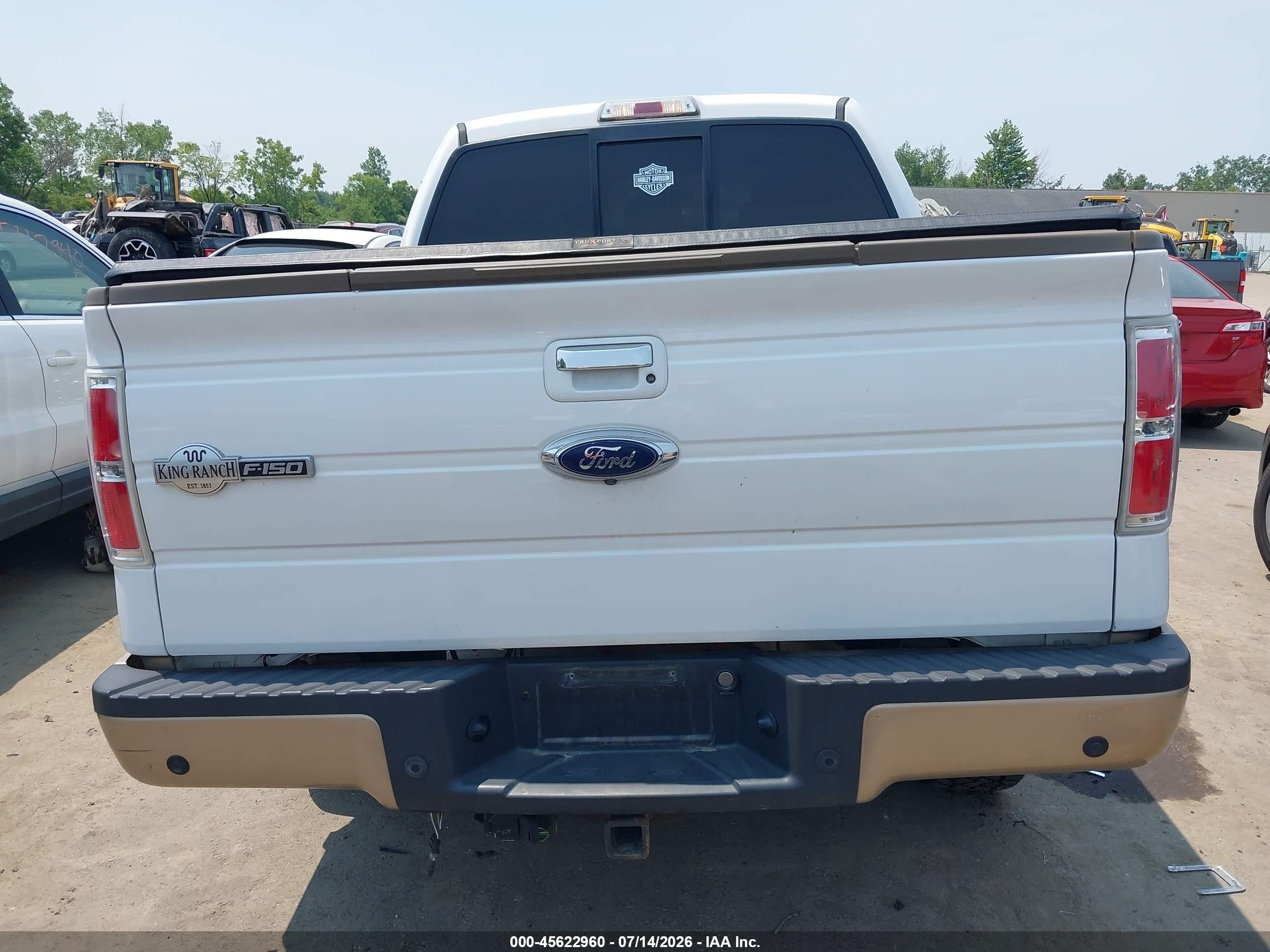 2014 Ford F-150 King Ranch White vin: 1FTFW1ET4EKD99525