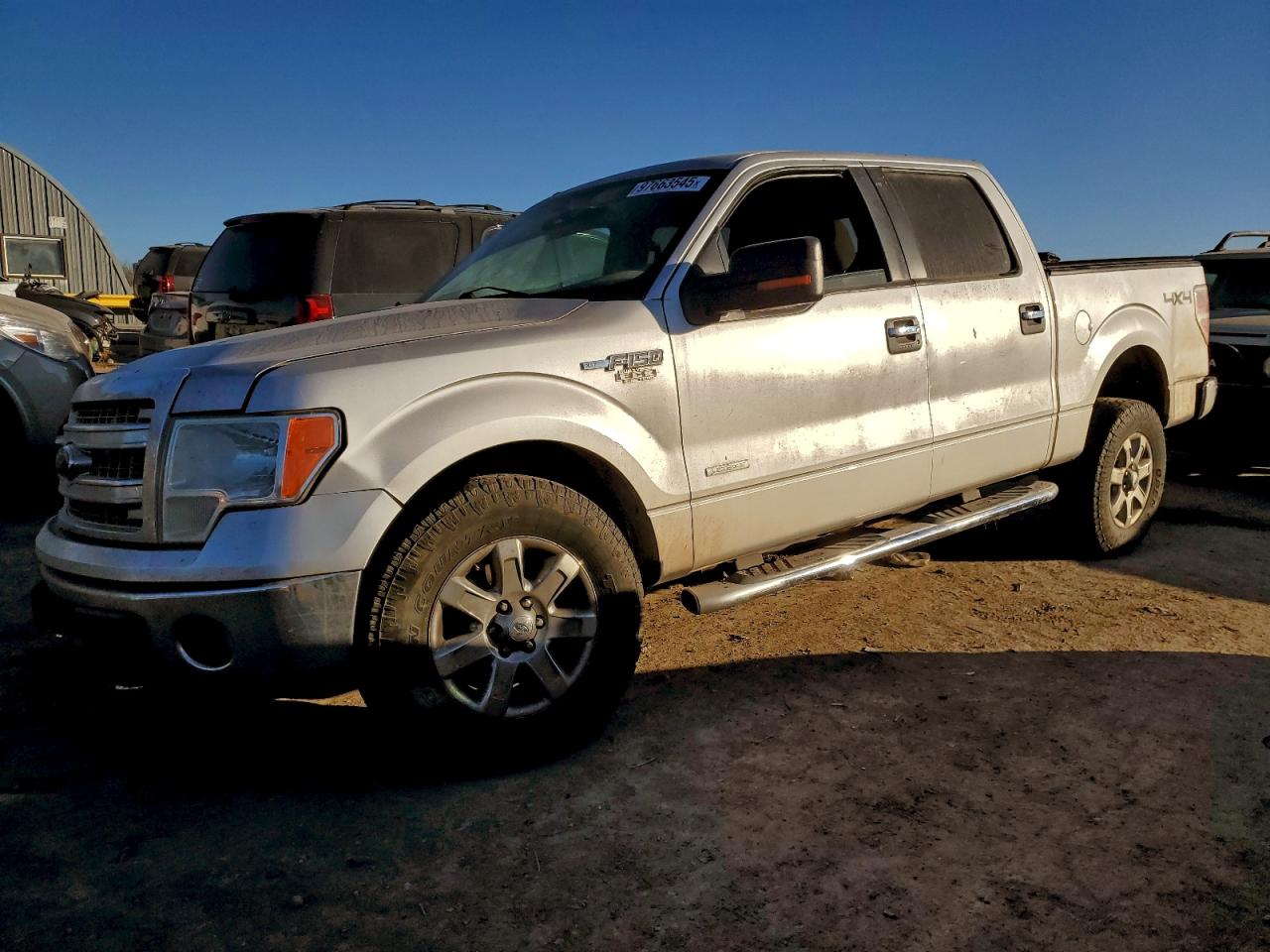 2014 Ford F150 Серебряный vin: 1FTFW1ET4EKE07266