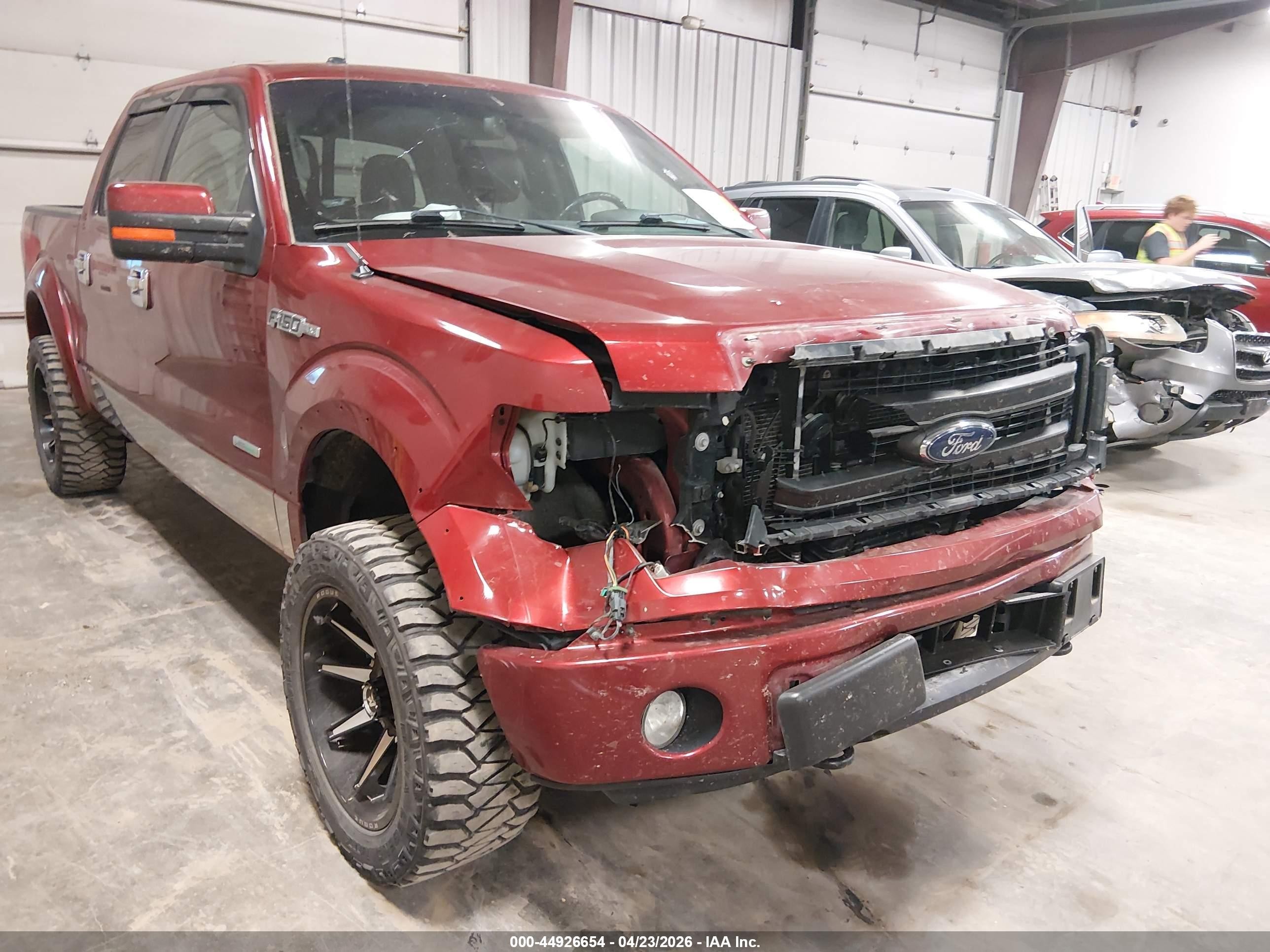 2014 Ford F-150 Fx4 Красный vin: 1FTFW1ET4EKE59996