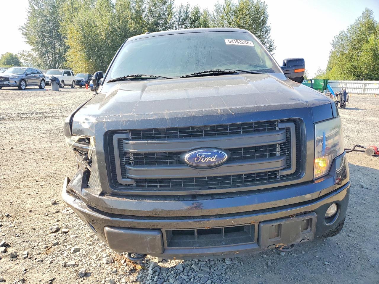 2014 Ford F150 Supercrew Black vin: 1FTFW1ET4EKF84125