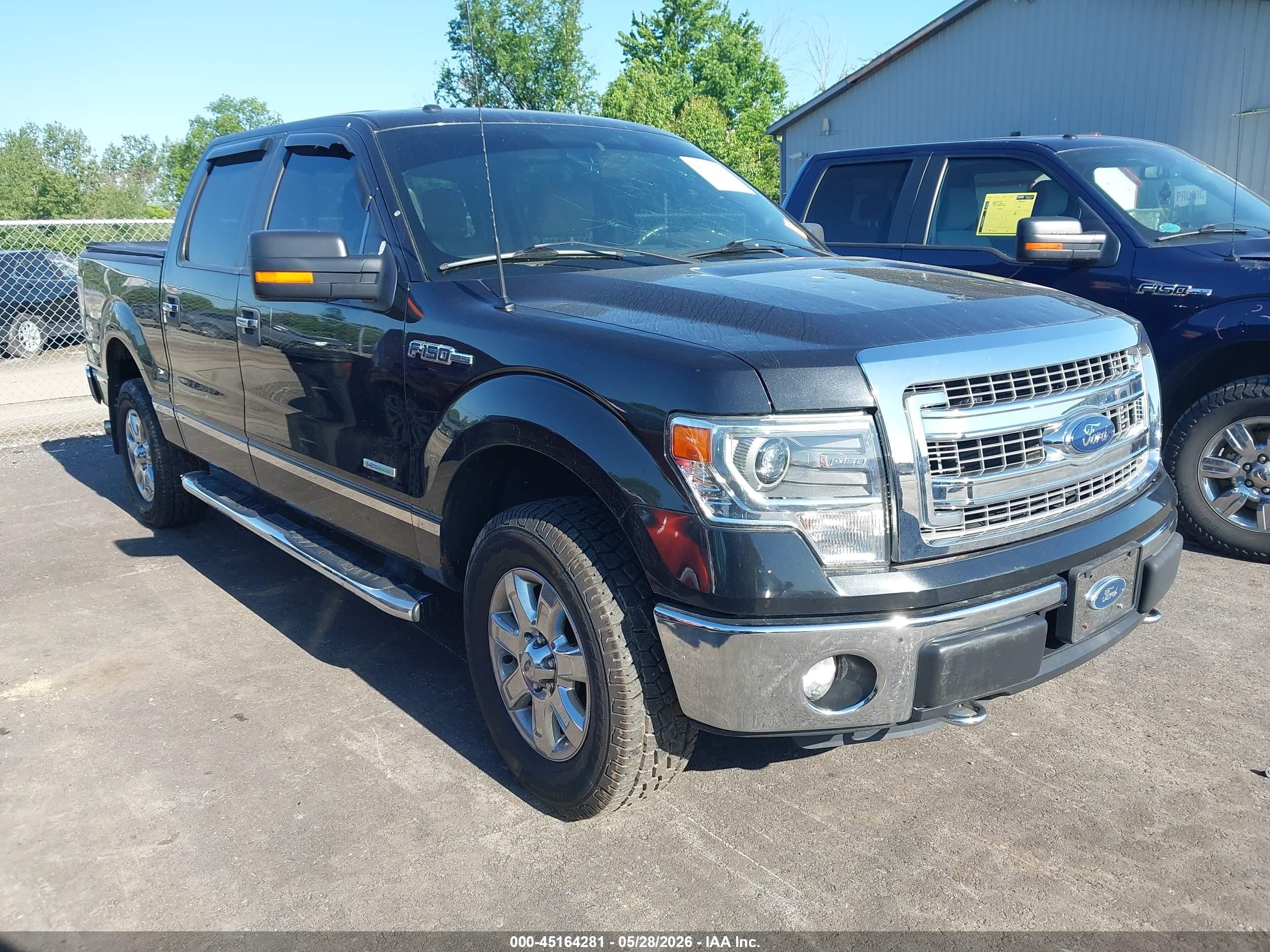 2014 Ford F-150 Xlt Black vin: 1FTFW1ET4EKG30360