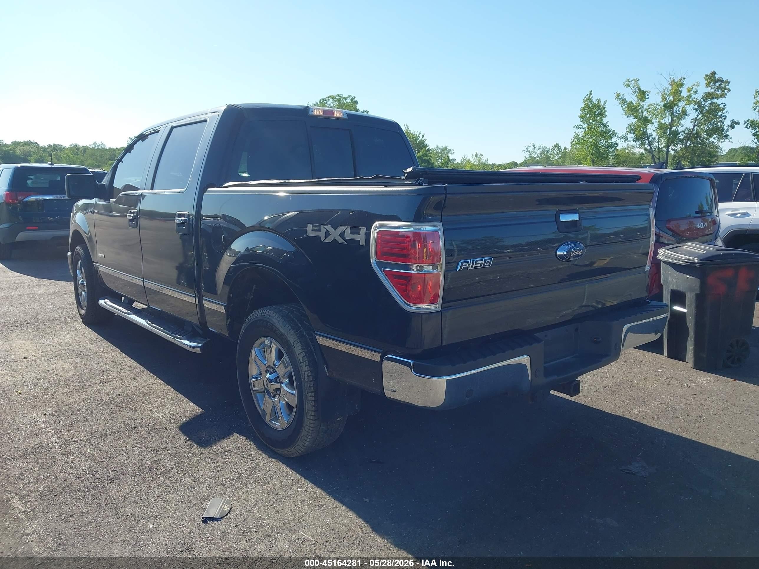 2014 Ford F-150 Xlt Black vin: 1FTFW1ET4EKG30360