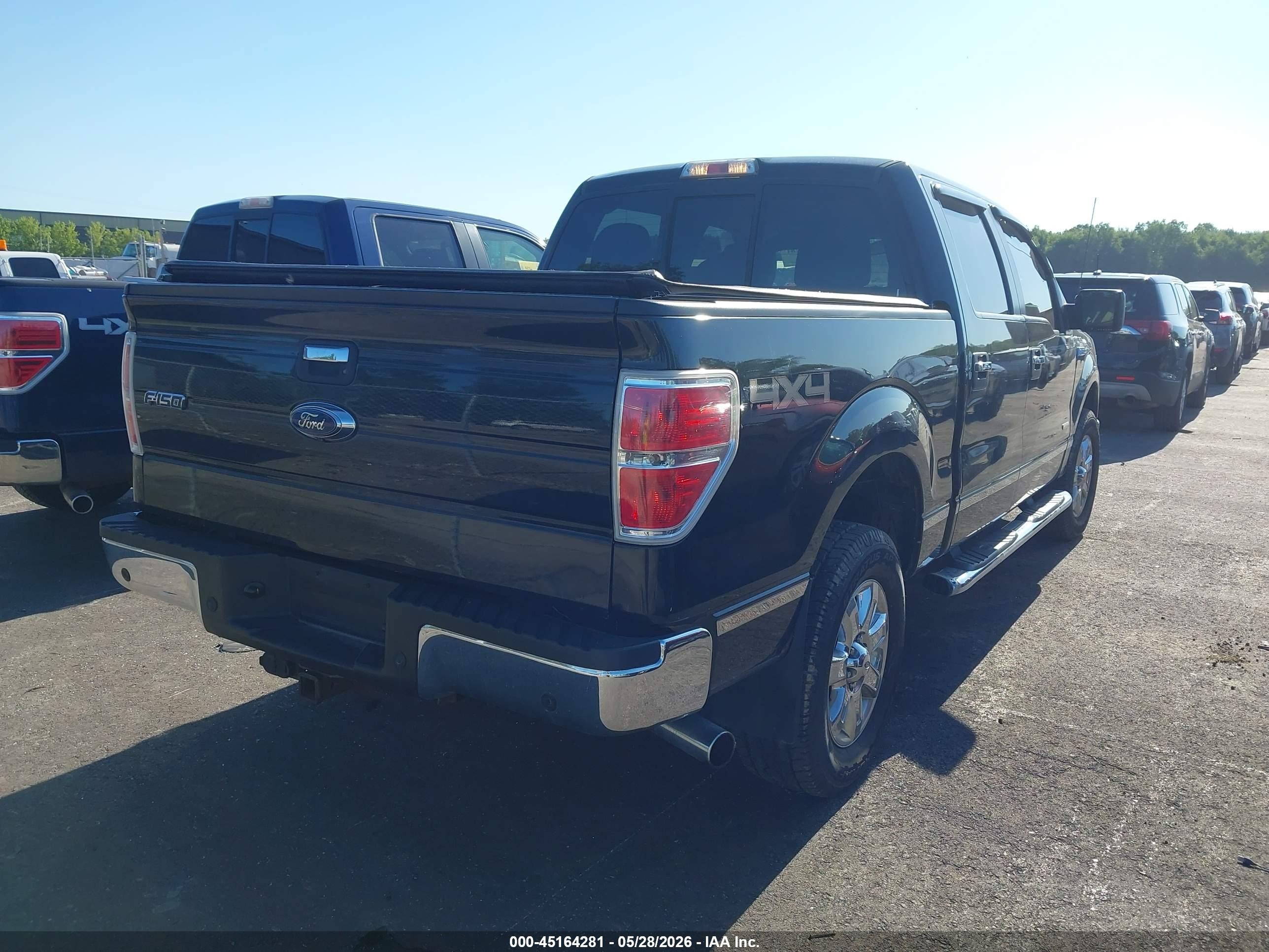 2014 Ford F-150 Xlt Black vin: 1FTFW1ET4EKG30360