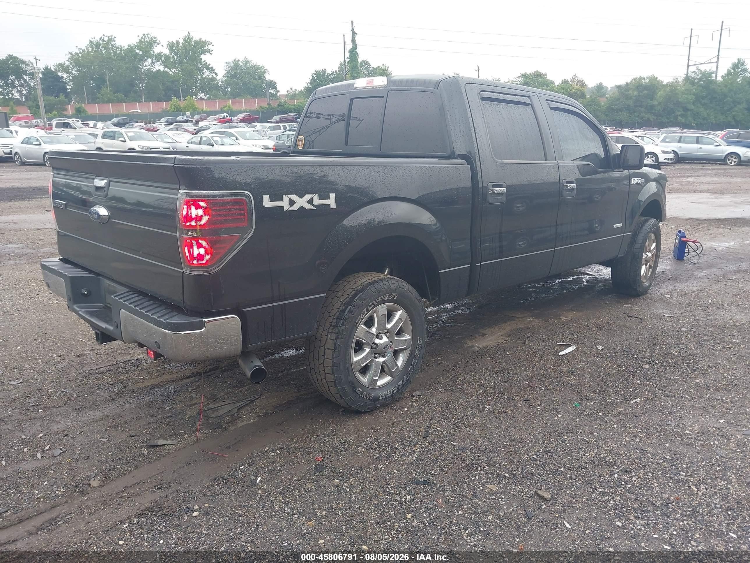 2014 Ford F-150 Xlt Black vin: 1FTFW1ET4EKG56103