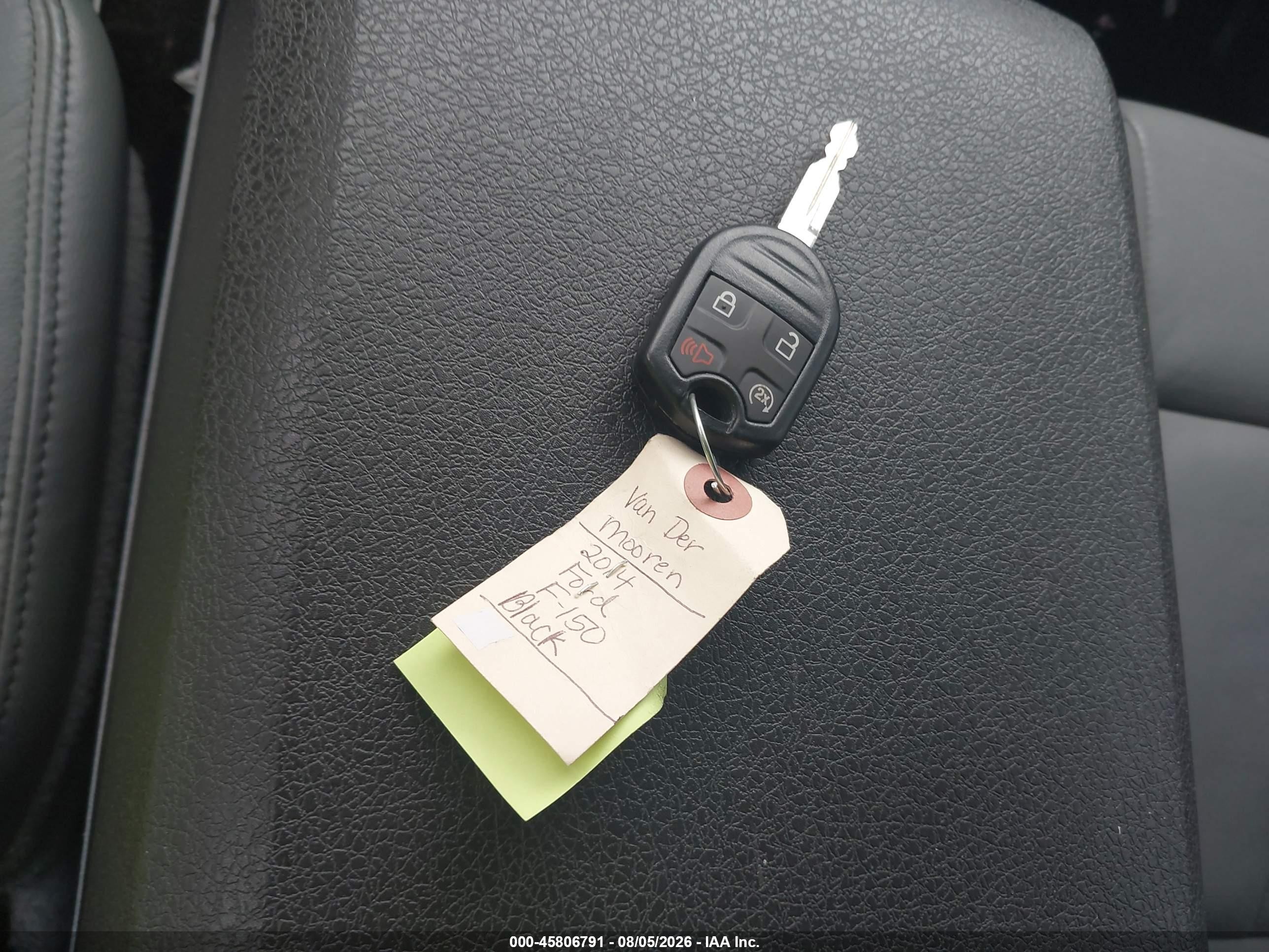 2014 Ford F-150 Xlt Black vin: 1FTFW1ET4EKG56103